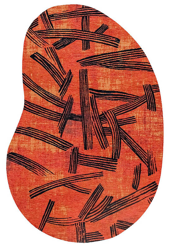 Безворсовый ковер из полиэстера LR6251-L431 outdoor