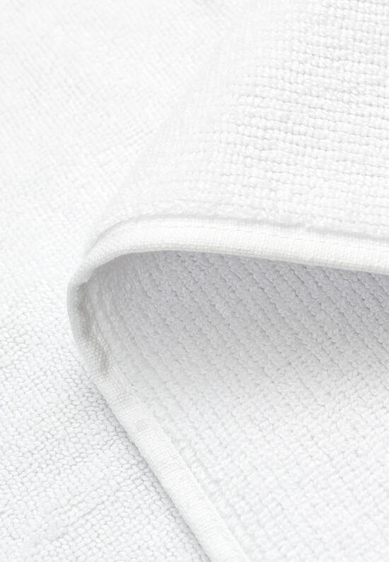 Белый коврик для ванной из хлопка White