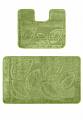 Комплект ковриков для ванной Confetti Bath Maximus Flora 2510 Green BQ
