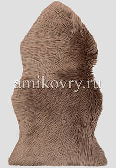 дизайн искусственной овчины grey 60x100