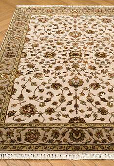 ковер в перспективе по ворсу Kashan gold 10/10 SC-733-7-Ivory/Camel