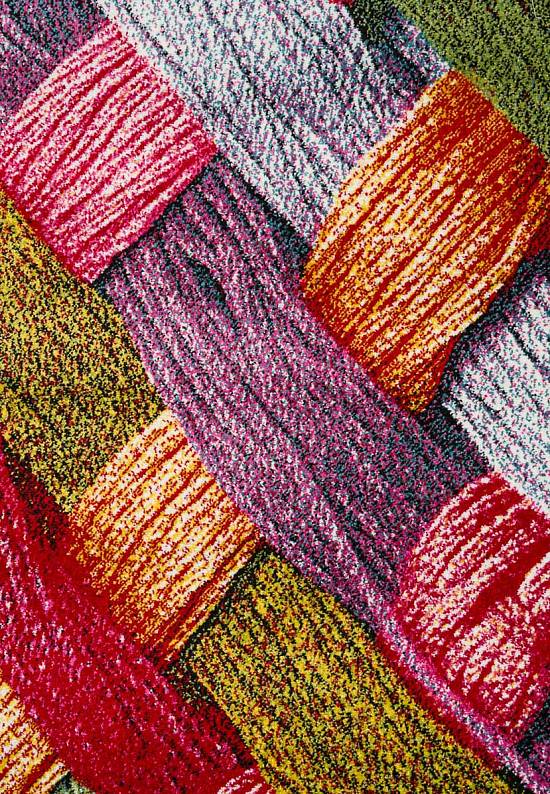 Недорогой синтетический ковер C010-Multicolor