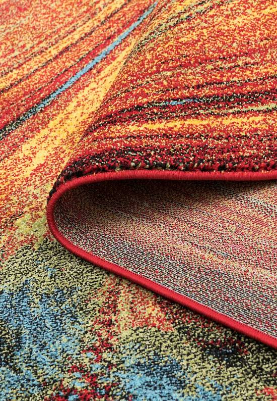 Недорогой синтетический ковер C014-Multicolor