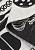 Безворсовый ковер из хлопка ARN 11 White Black