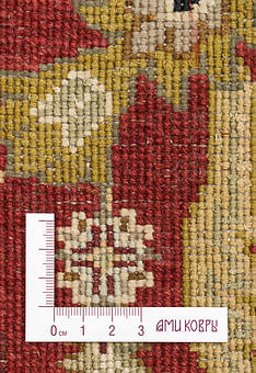 фрагмент ковра Kashan gold 10/10 CH-102-7-Ivory/Red