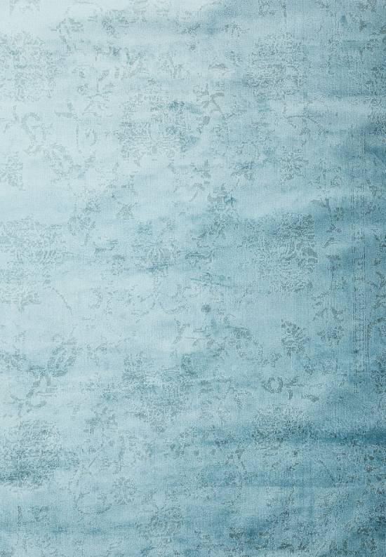 Неоклассический вискозный ковер MG165-Turquoise