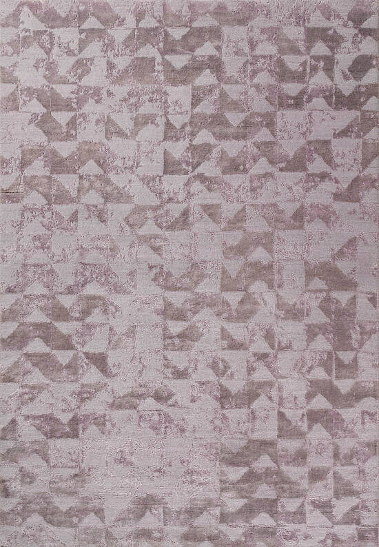 Дизайнерский ковер ручной работы Lavender Mist