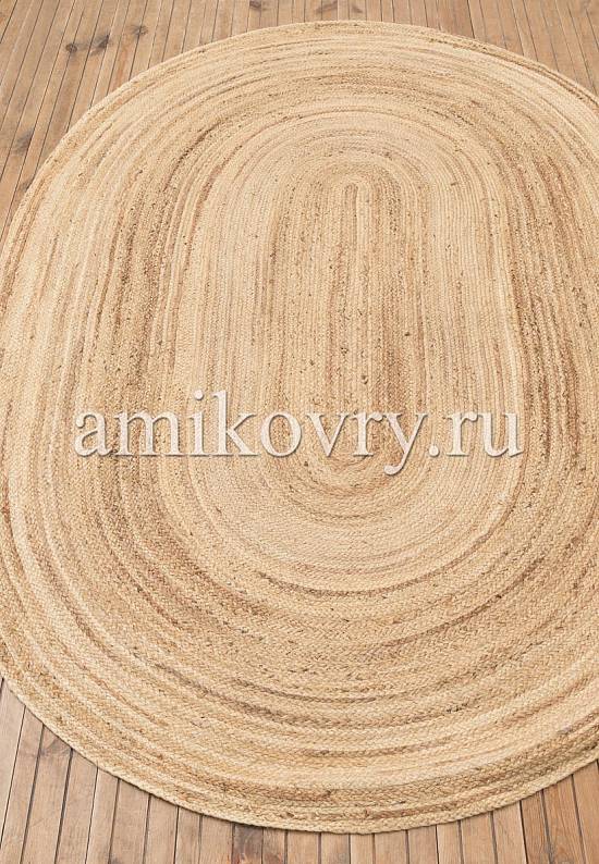 Двусторонняя циновка из джута ECH 01E Natural