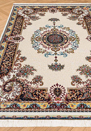   ковер в перспективе против ворса Ottoman Silk Faransavi-Cream