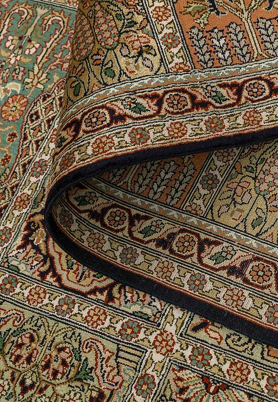 Шелковый ковер ручной работы IIST-GI97K2572 Hamdan