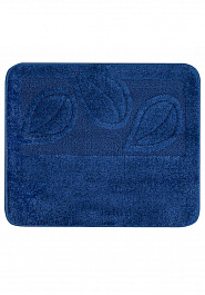 дизайн коврика для ванной Confetti Bath Maximus Flora 2582 D.Blue квадрат