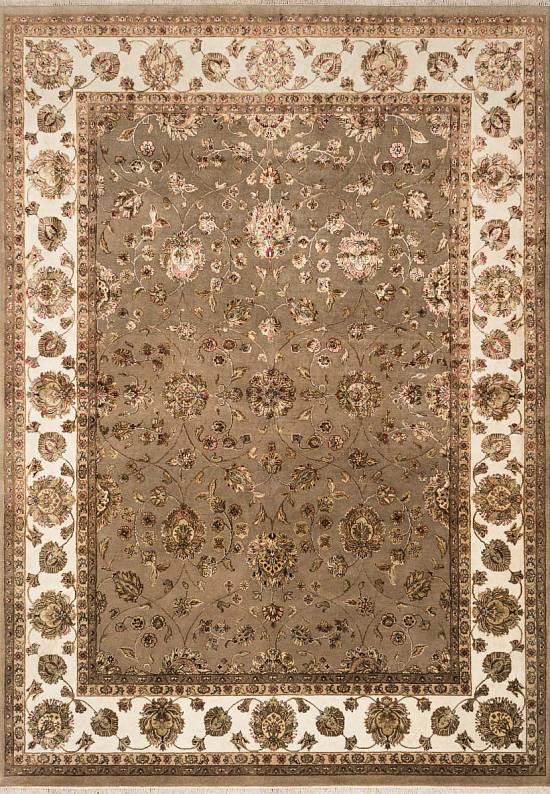Элитный ковер ручной работы 10/10 SK-116 D. Camel-Ivory