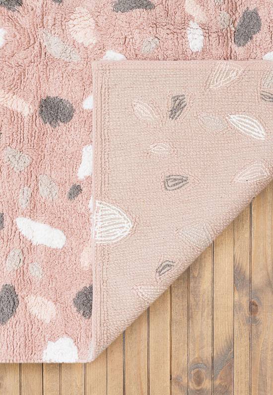 Детский стираемый ковер Rose Quartz C-TERRA-ROSE