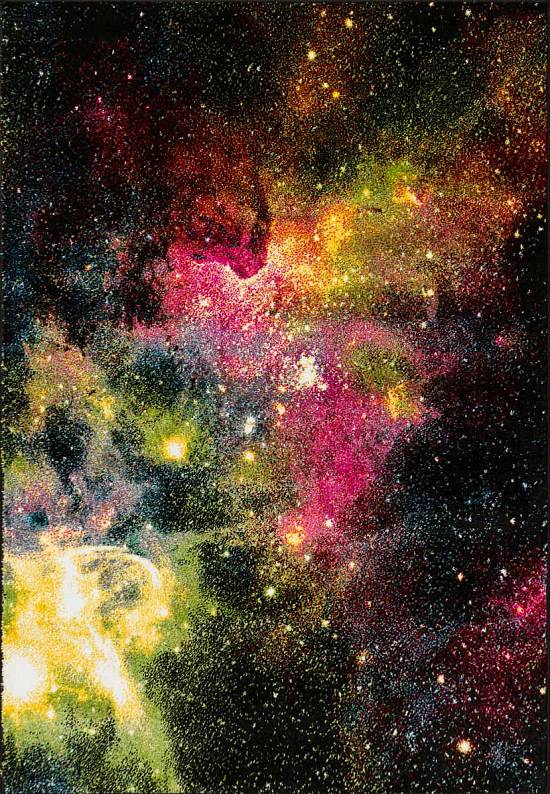 Недорогой синтетический ковер C008-Multicolor