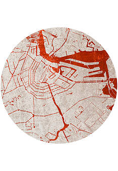 дизайн безворсового ковра Streets Amsterdam LS5283-L267