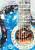 Детский ковер с ворсом Guitar 01 Blue