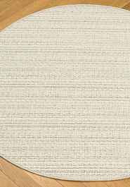 безворсовый ковер в перспективе Wool Line RW1176-R162 круг