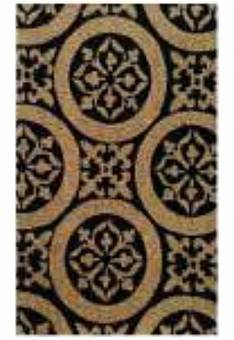 Входной коврик Doormat kokos Elegant Noir-75005