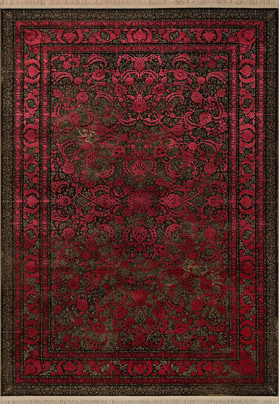 Иранский акриловый ковер UI3977