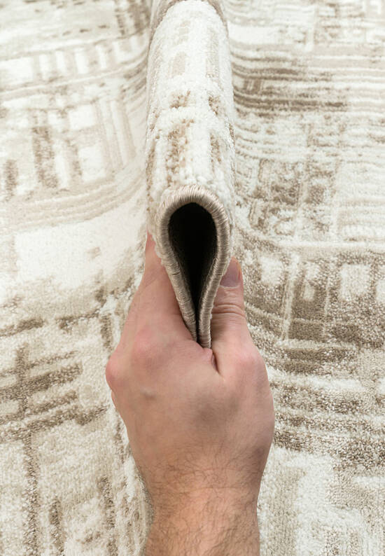 Бежевый ковер AS6124-A01