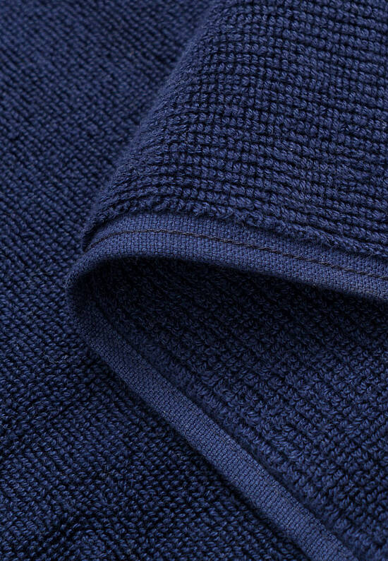 Синий коврик для ванной из хлопка Ocean Blue