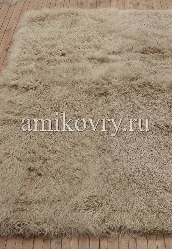 Тибетская овчина олива с подкладкой