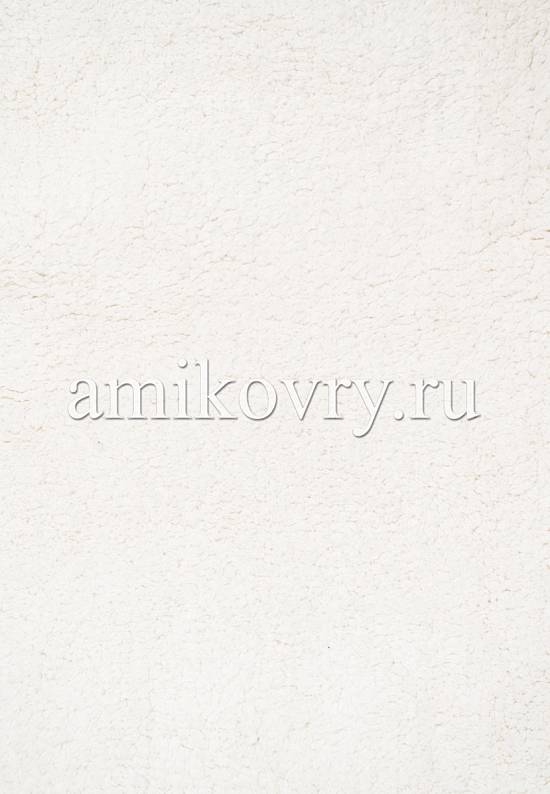 Белый коврик для ванной из хлопка Benny-Ecru
