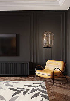 ковер в интерьере Casino 5002-8v18