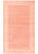 Двусторонний коврик для ванной  Natura Heavy 1687 D.Salmon