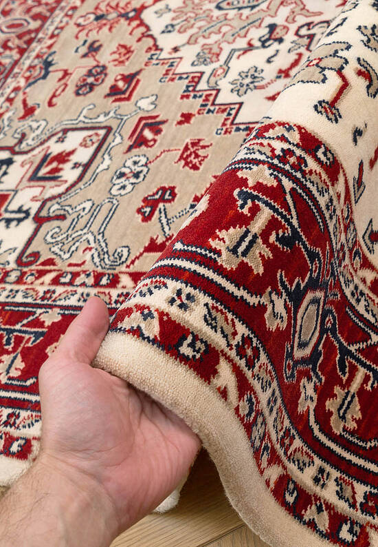 Ковер ручной работы HRM 905 Ivory Red