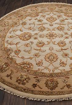 ковер в перспективе по ворсу Kashan gold 10/10 MG-1001-Ivory/Gold