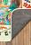 Детский мягкий игровой коврик Jungle discovery-C