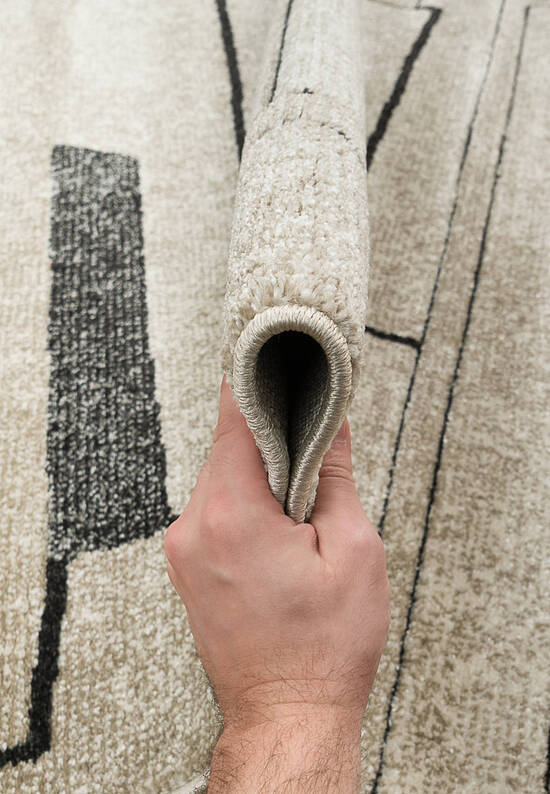 Недорогой синтетический ковер 1334-18455