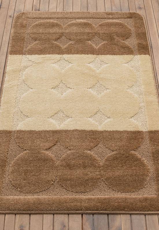 Коврик для ванной из акрила Edremit 2546 Light Brown