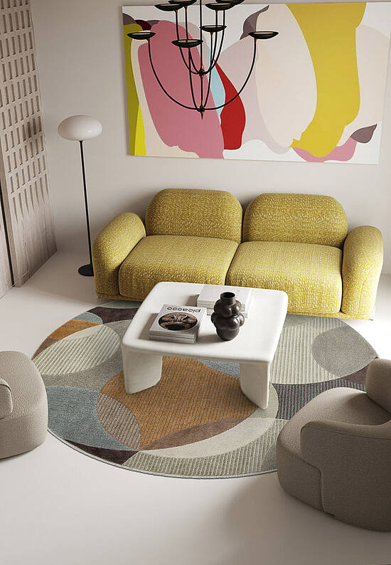 Бельгийский ковер из полиэстера RM5834-R66