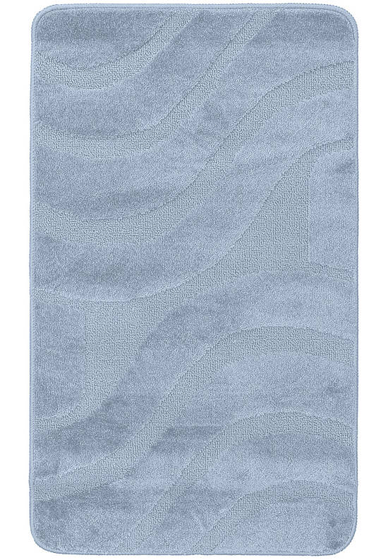 Голубой коврик для ванной Symphony 2522 Baby Blue