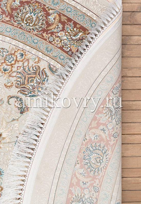 Иранский высокоплотный ковер G136-Cream