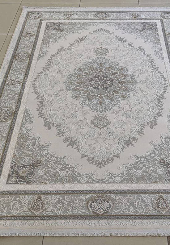 Классический турецкий ковер 31549A-Cream/Light Grey Shr