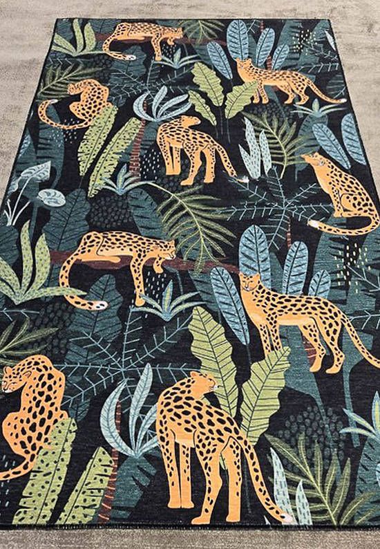 Безворсовый ковер для подростка Leopard discount