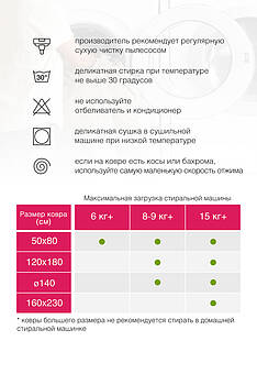 стираемый ковер ручной работы Lillaland Sankofa