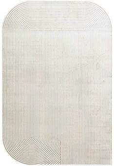 дизайн ковра Merano MRN 03 Cream Grey фигура