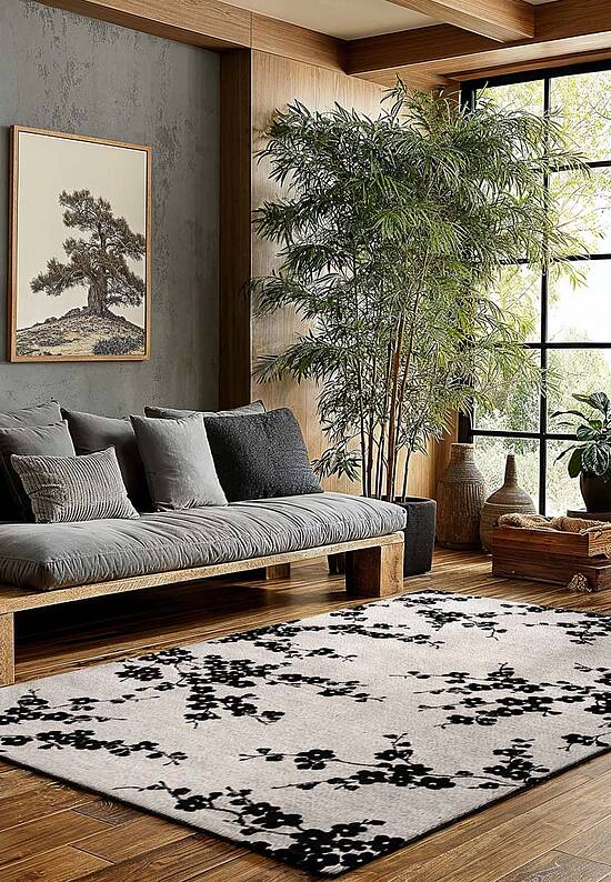 Бельгийский безворсовый ковер LP5231-L447