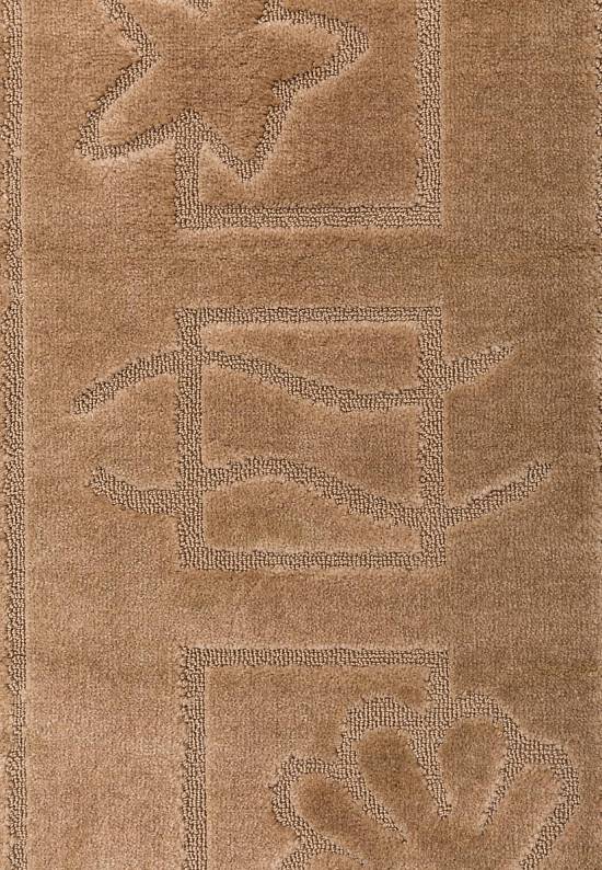 Коричневый коврик для ванной Maritime 2546 Light Brown