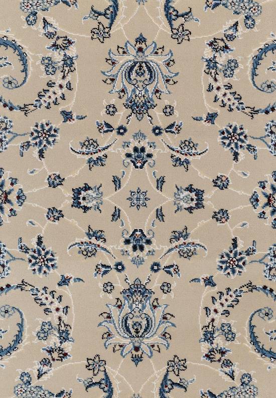 Классический шерстяной ковер Brilliant Nain 5.75132-cream