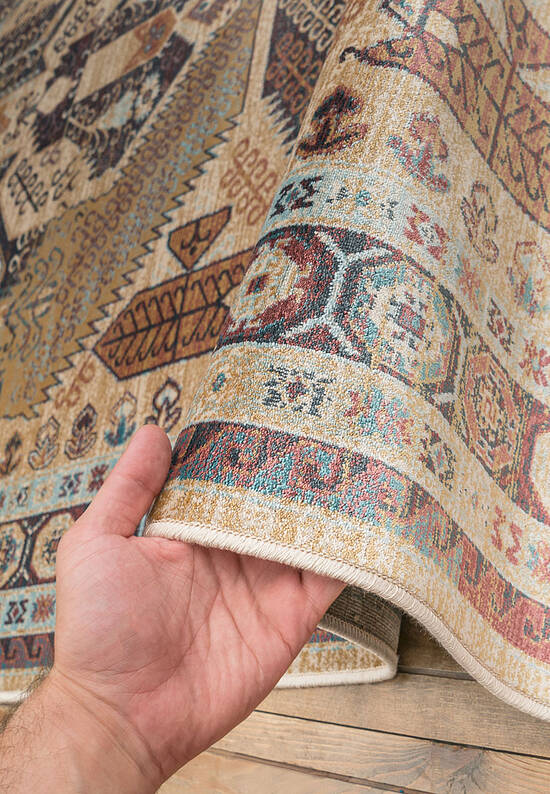 Высокоплотный ковер из вискозы VD2331-V163