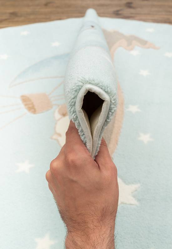 Детский ковер с ворсом Moonlight 03 Light Blue