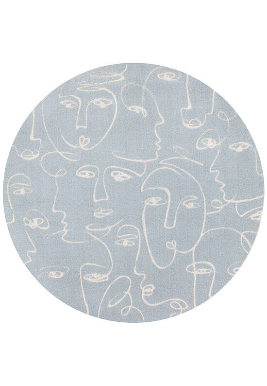 Дизайнерский ковер Faces 461.057-AE501