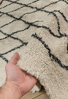 фактура ковра Lorena Canals Cotton Bereber Criss