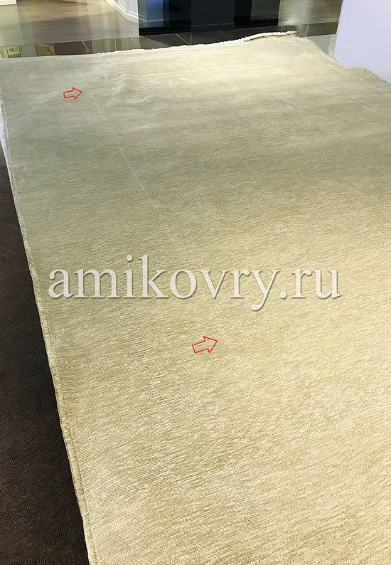 Двусторонний безворсовый ковер из Турции 60330-512 green discount