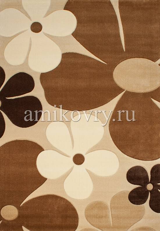 Синтетический ковер Q0022-Brown
